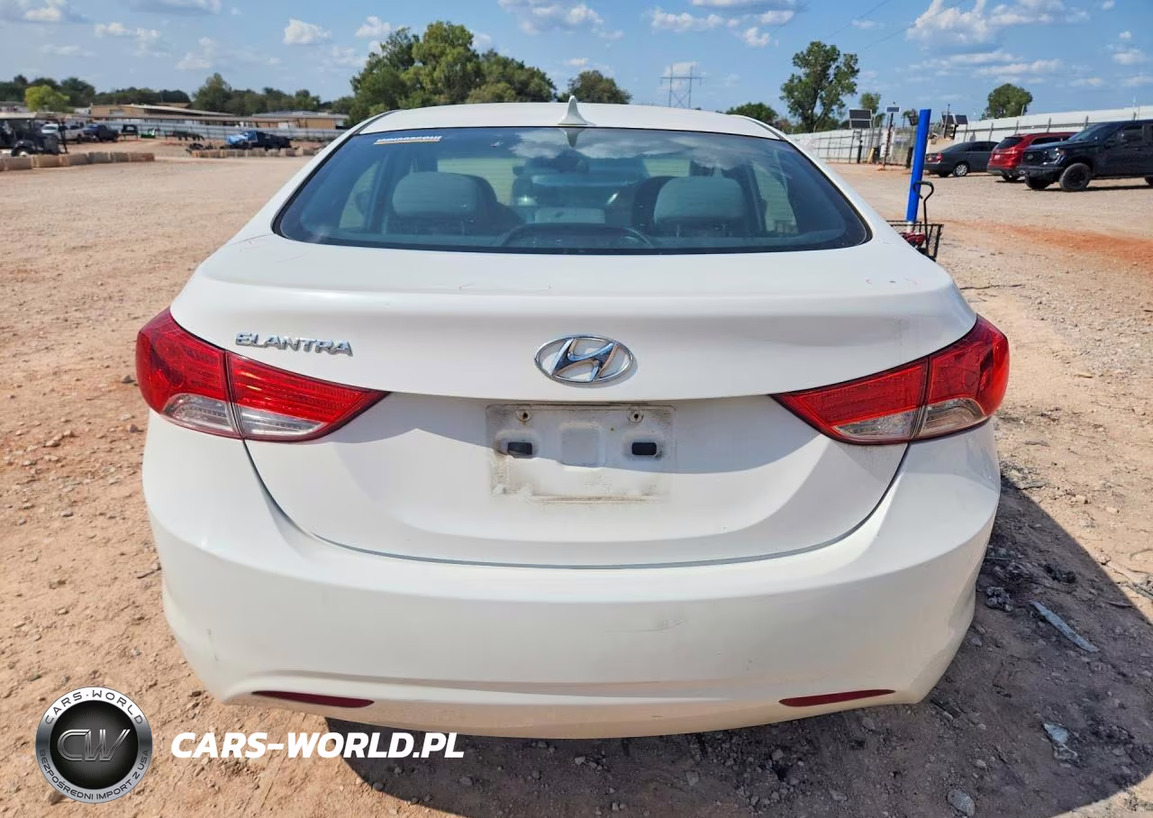2013 Hyundai Elantra Gls VIN:5NPDH4AEXDH434866 - 6