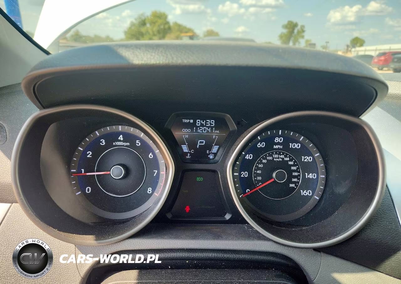 2013 Hyundai Elantra Gls VIN:5NPDH4AEXDH434866 - 9