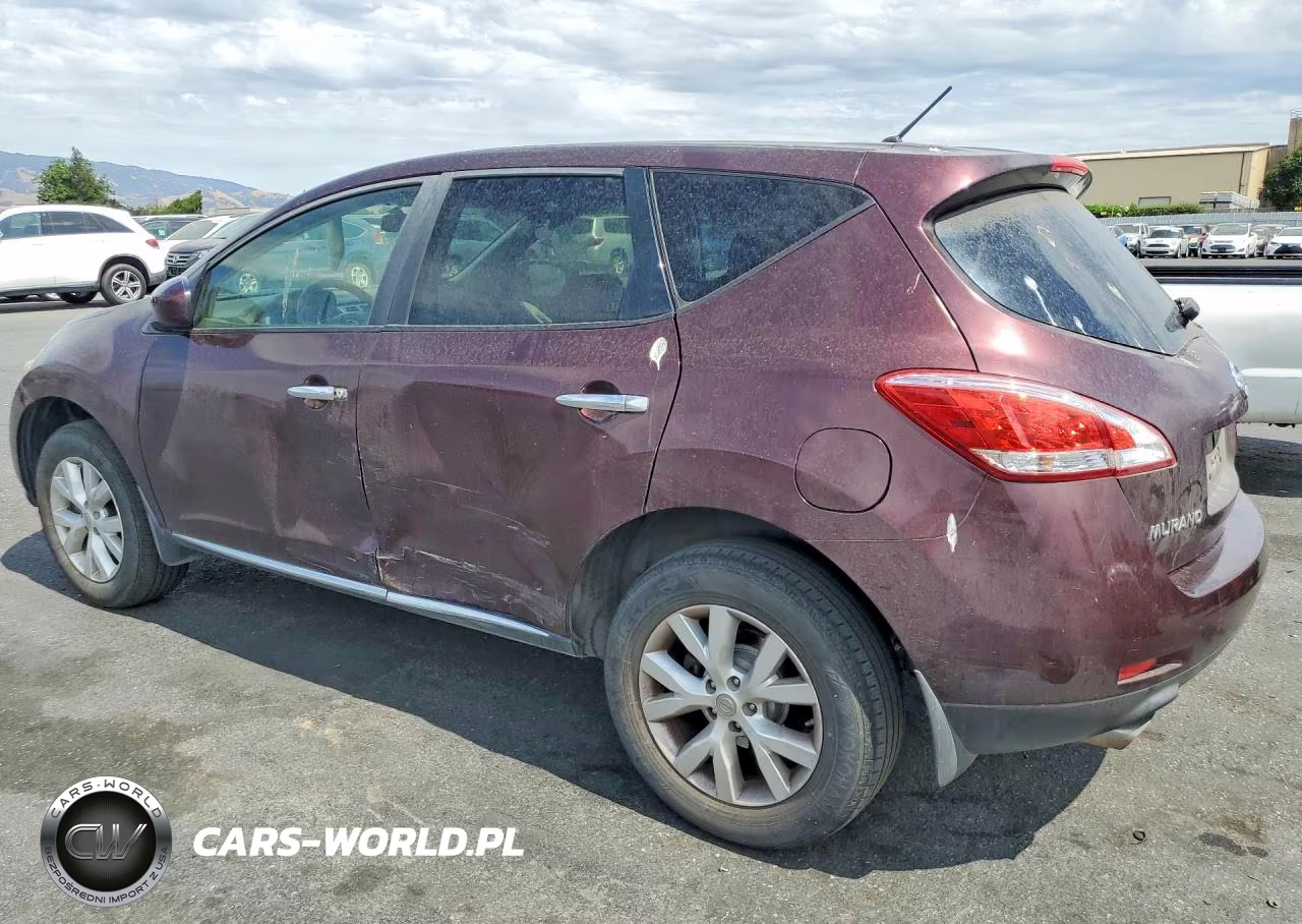 2014 Nissan Murano S VIN:JN8AZ1MU5EW408967 - 2