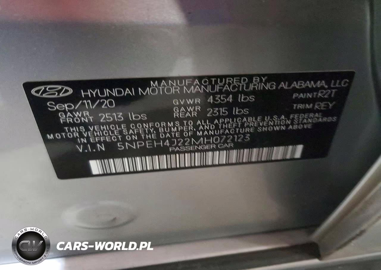 2021 Hyundai Sonata Limited VIN:5NPEH4J22MH072123 - 13