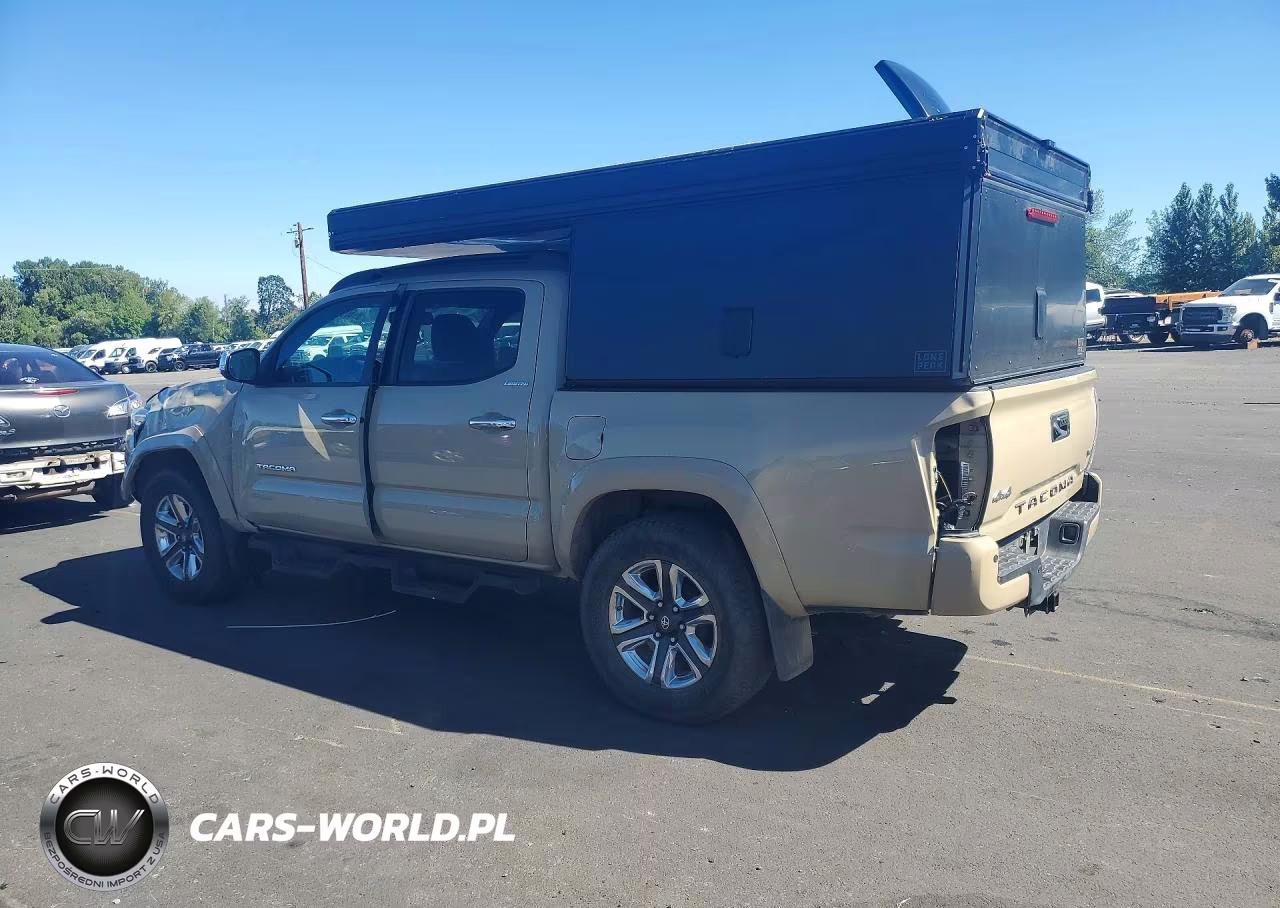 2017 Toyota Tacoma Double Cab VIN:3TMGZ5AN6HM066492 - 2