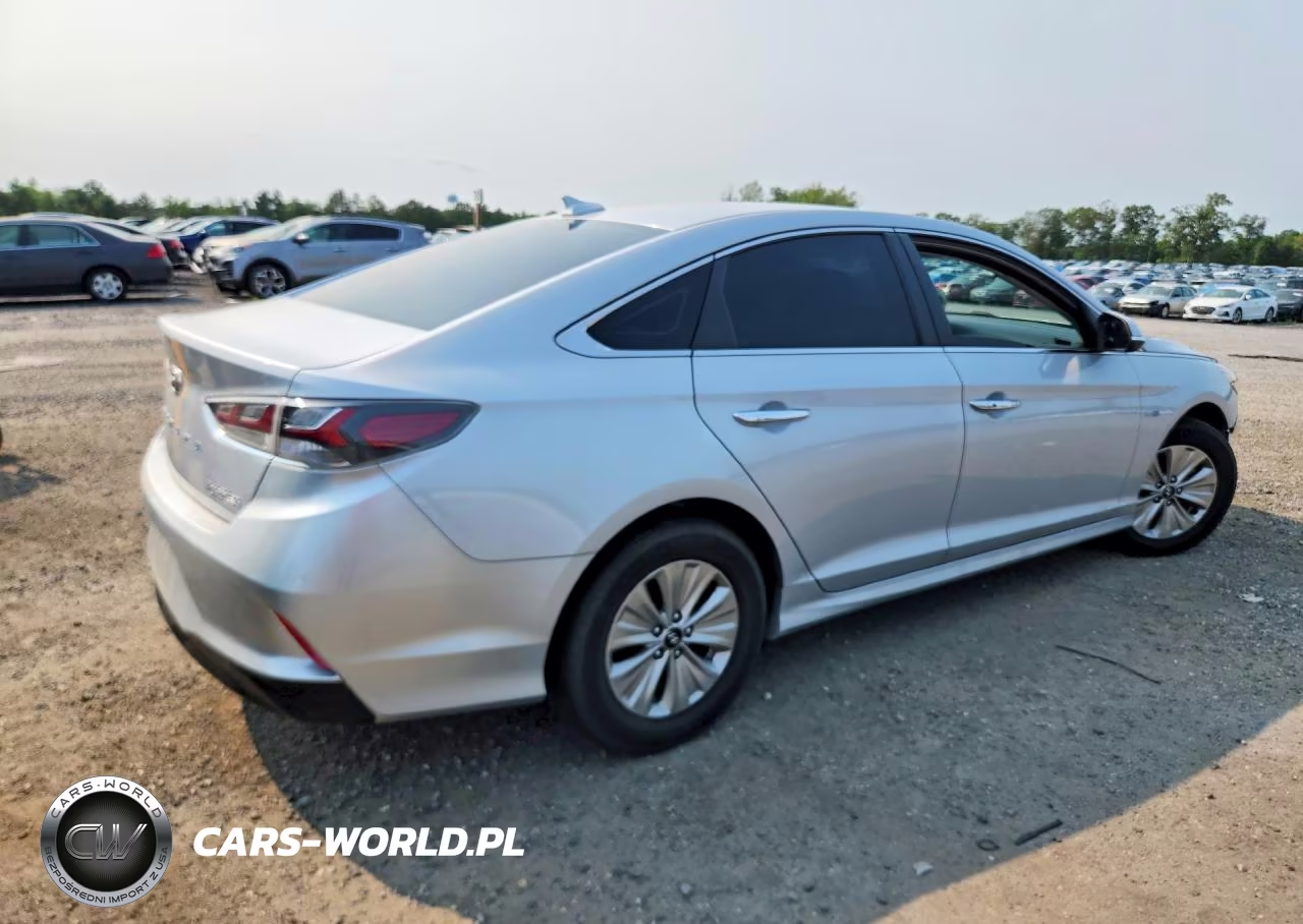 2019 Hyundai Sonata Hybrid Se VIN:KMHE24L32KA090581 - 3