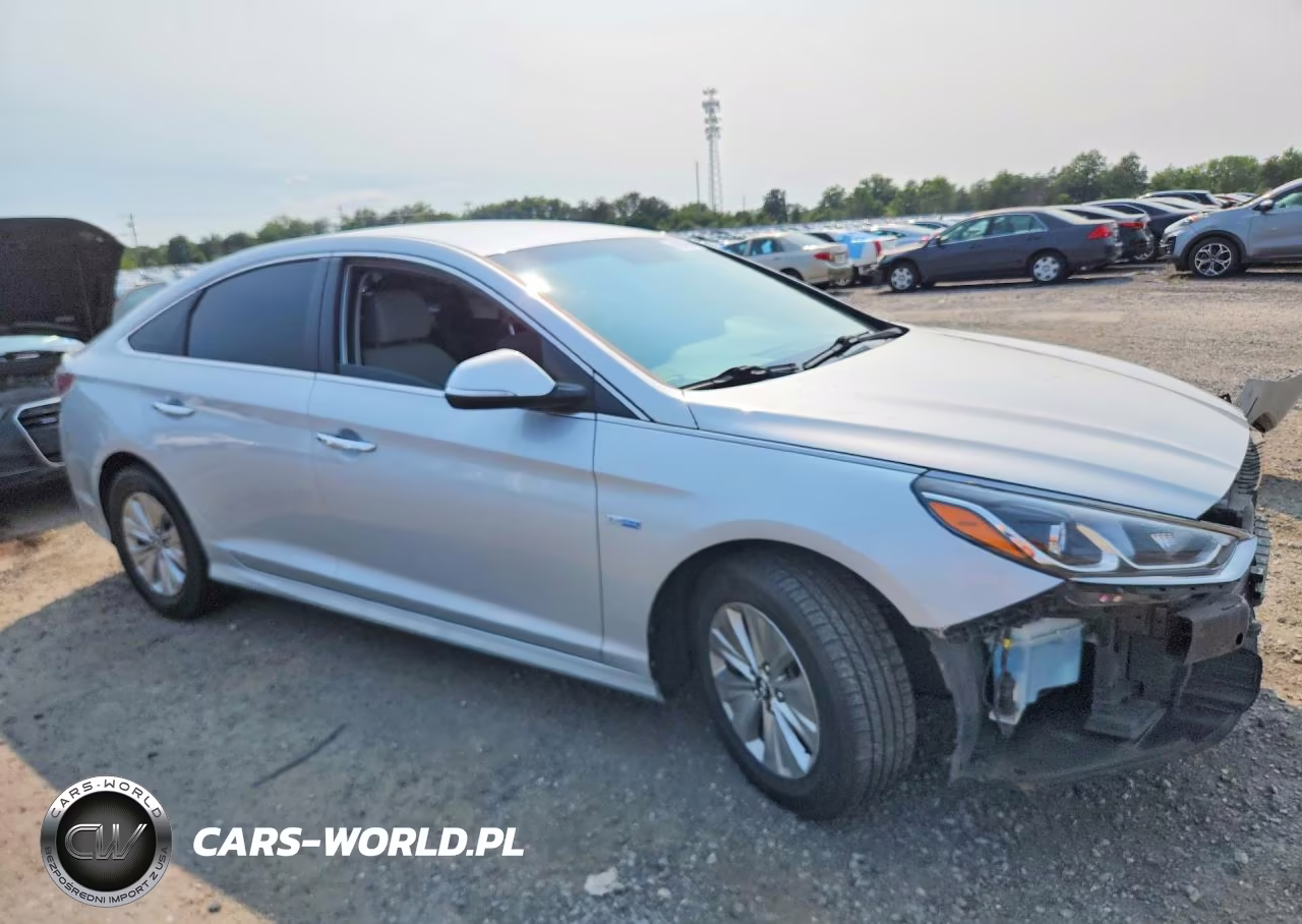 2019 Hyundai Sonata Hybrid Se VIN:KMHE24L32KA090581 - 4