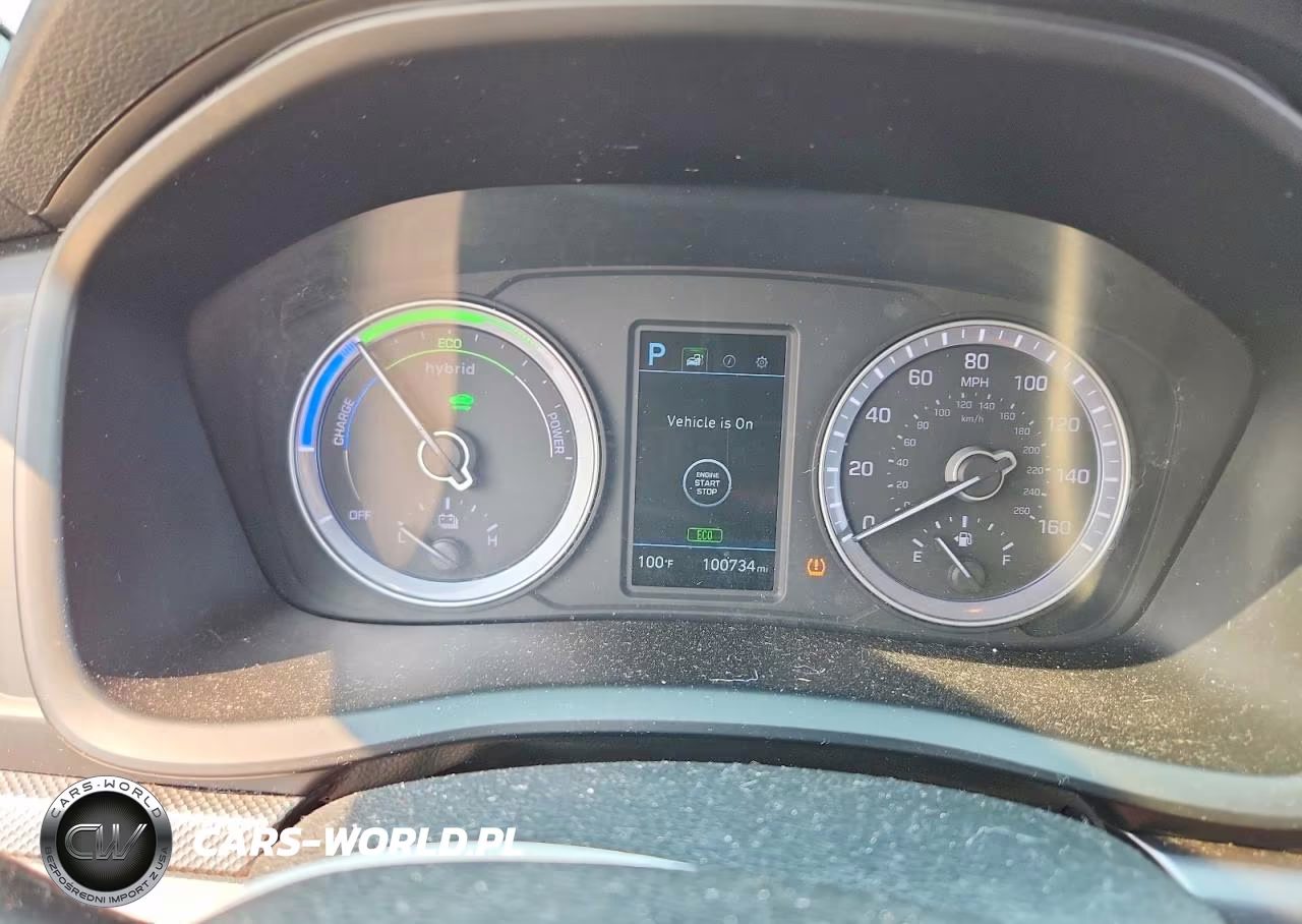 2019 Hyundai Sonata Hybrid Se VIN:KMHE24L32KA090581 - 9