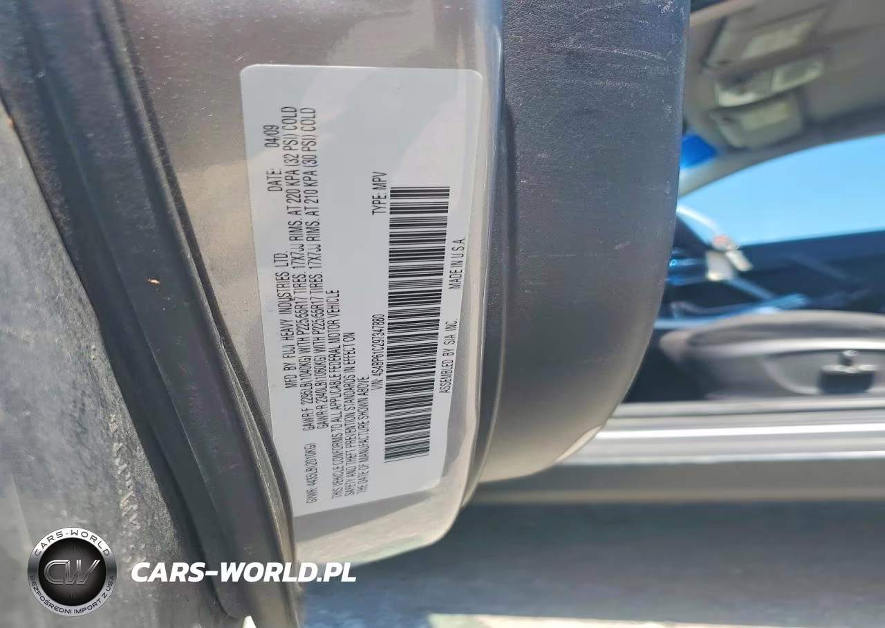 2009 Subaru Outback 2.5I VIN:4S4BP61C297347880 - 12
