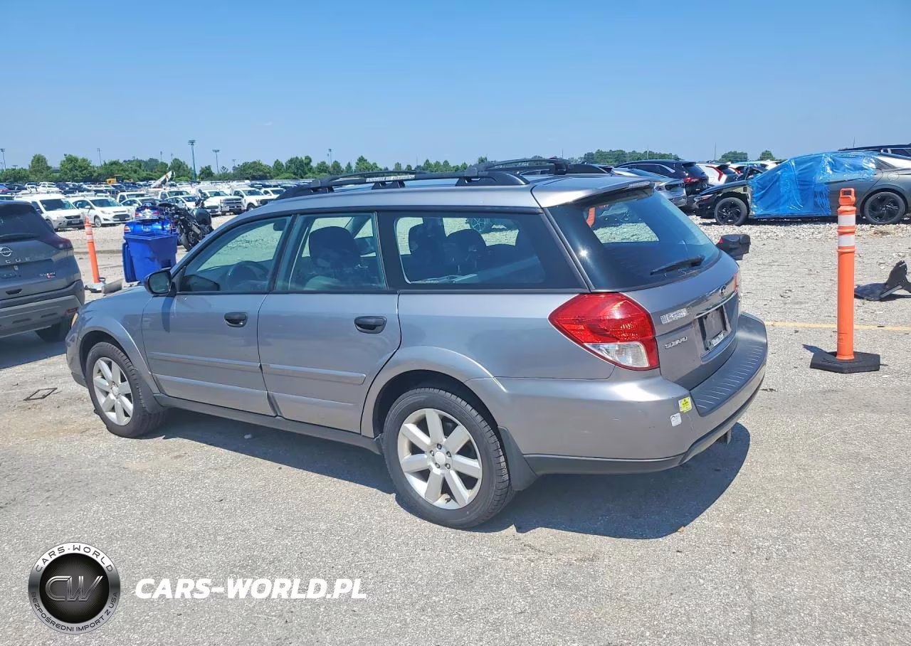 2009 Subaru Outback 2.5I VIN:4S4BP61C297347880 - 2
