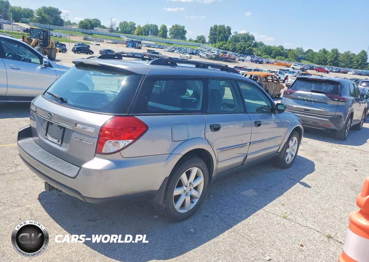 2009 Subaru Outback 2.5I VIN:4S4BP61C297347880 - 3