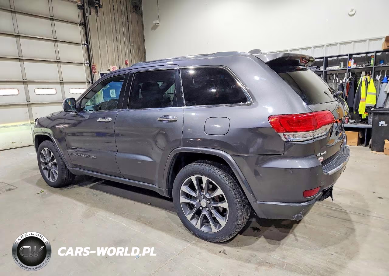 2017 Jeep Grand Cherokee Overland VIN:1C4RJFCT2HC835640 - 2