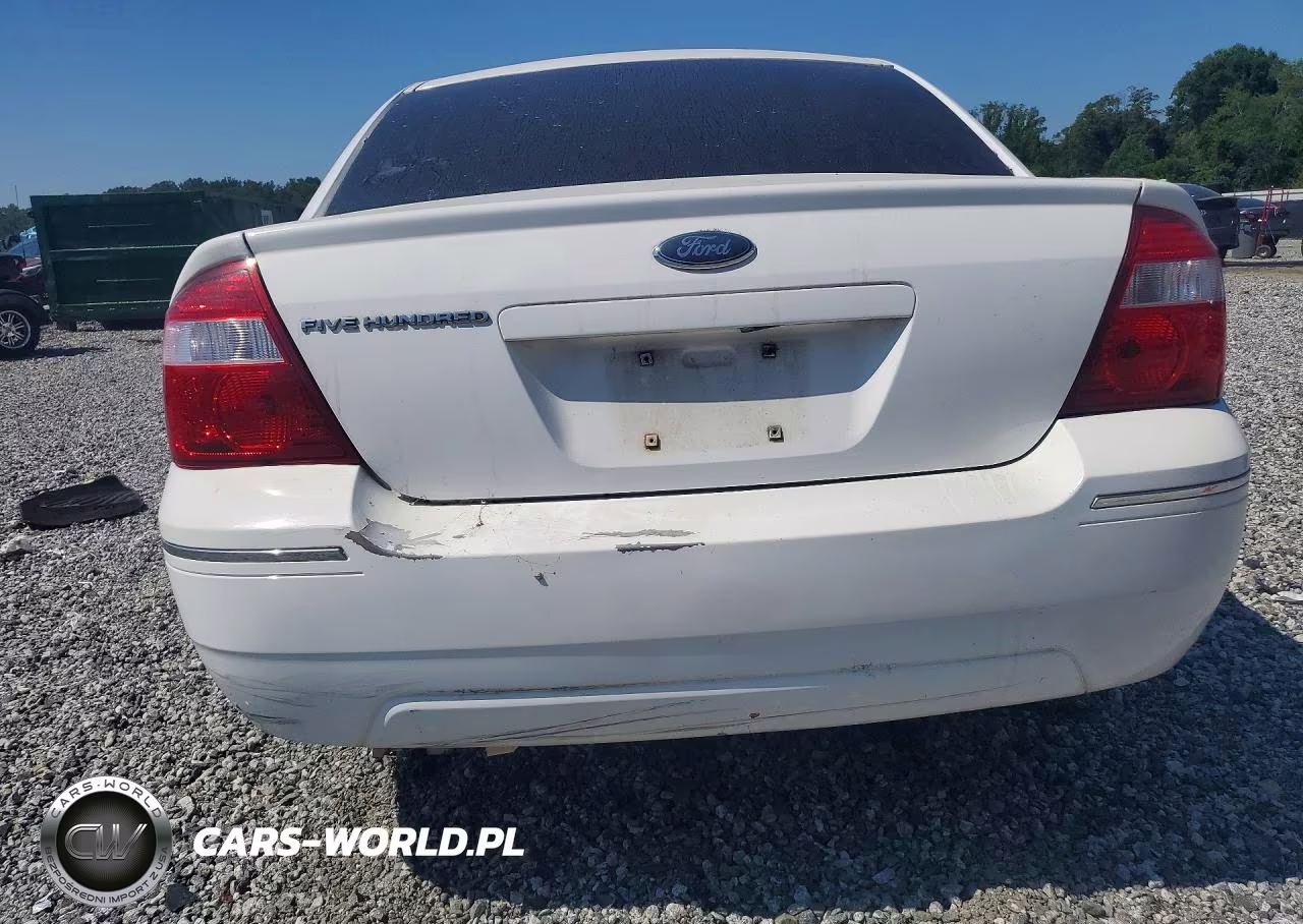 2006 Ford Five Hundred Se VIN:1FAFP23116G107585 - 6