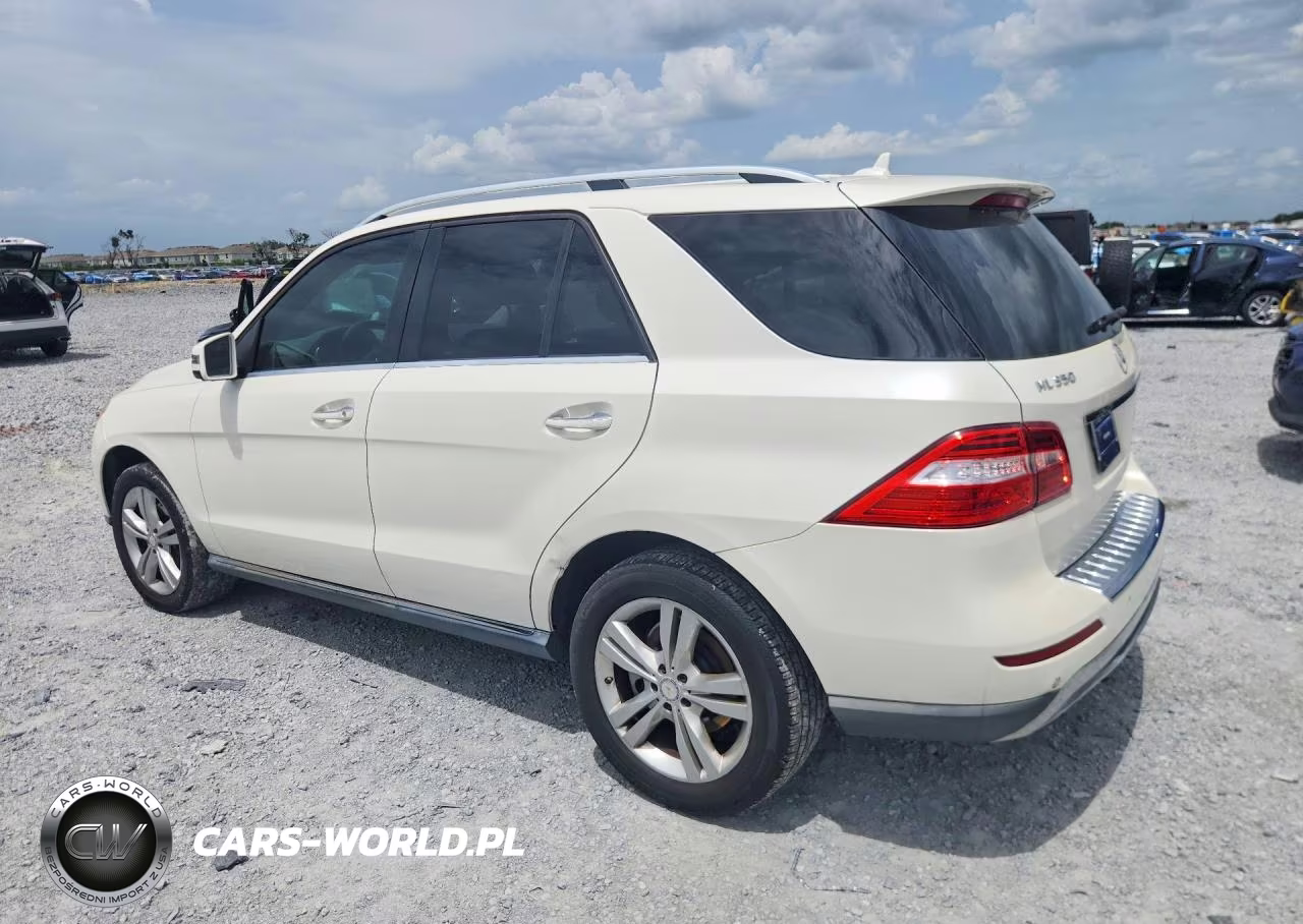 2015 Mercedes-Benz Ml 350 VIN:4JGDA5JB9FA455729 - 2