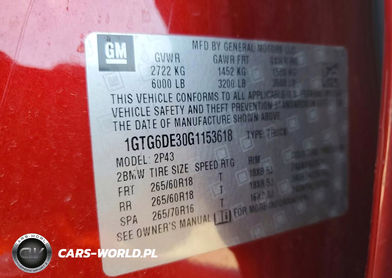 2016 GMC Canyon Slt VIN:1GTG6DE30G1153618 - 12