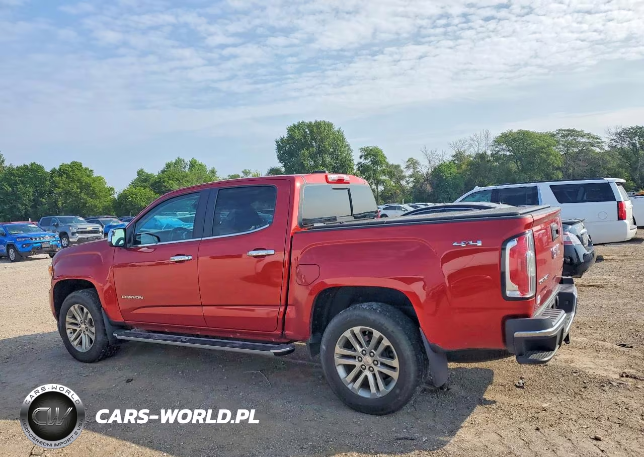 2016 GMC Canyon Slt VIN:1GTG6DE30G1153618 - 2