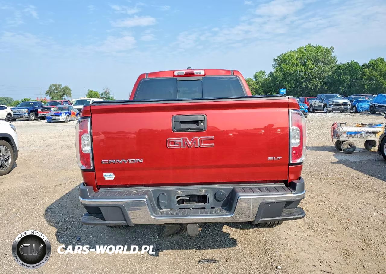 2016 GMC Canyon Slt VIN:1GTG6DE30G1153618 - 6