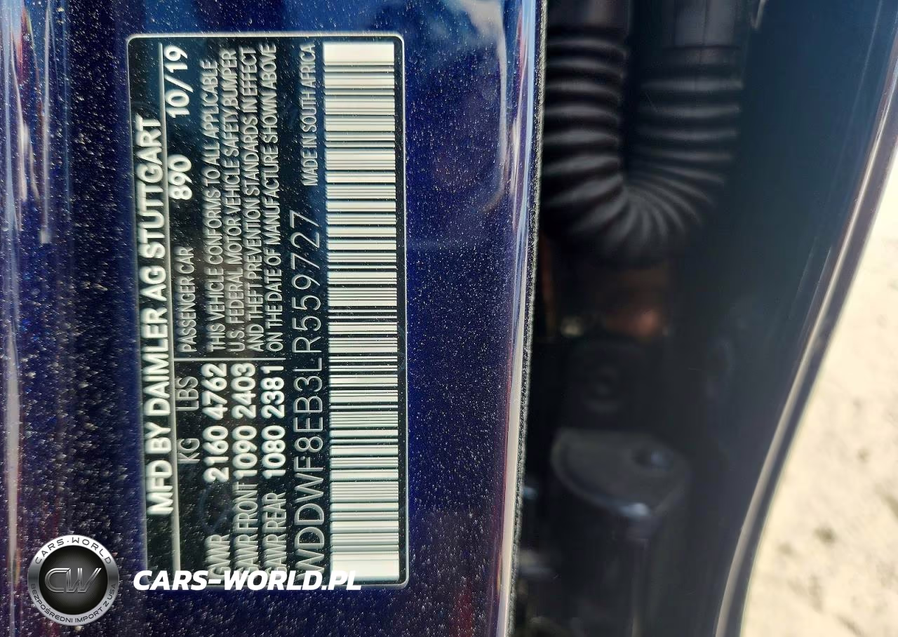2020 Mercedes-Benz C 300 4Matic VIN:WDDWF8EB3LR559727 - 12