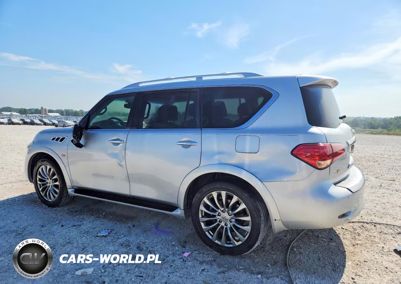 2017 Infiniti Qx80 Base VIN:JN8AZ2NF5H9640297 - 2