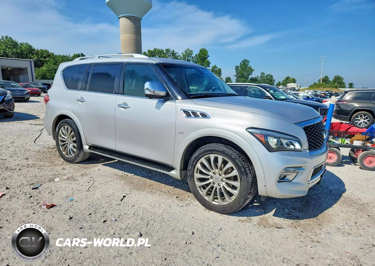 2017 Infiniti Qx80 Base VIN:JN8AZ2NF5H9640297 - 4
