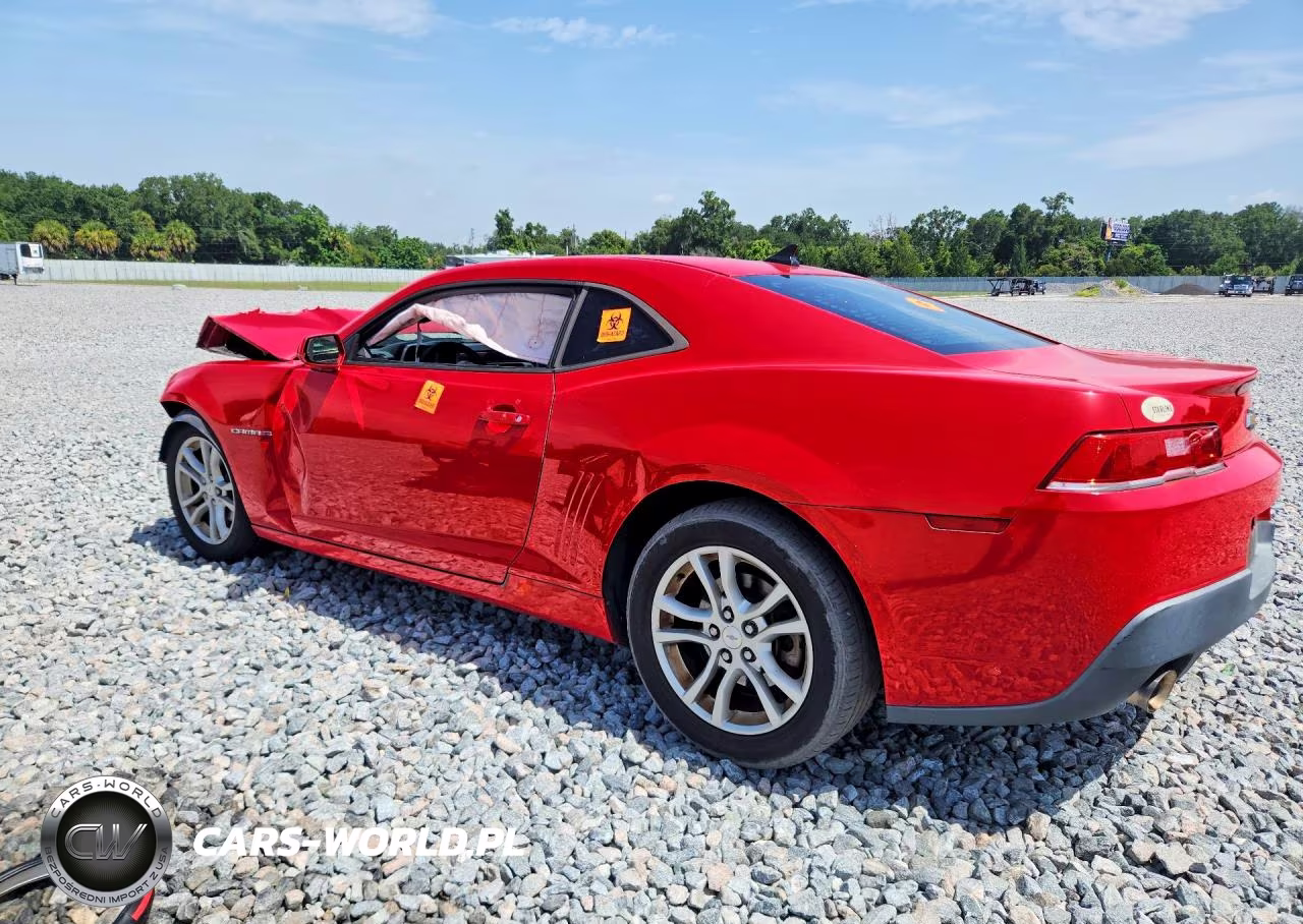 2015 Chevrolet Camaro Ls VIN:2G1FB1E36F9103086 - 2