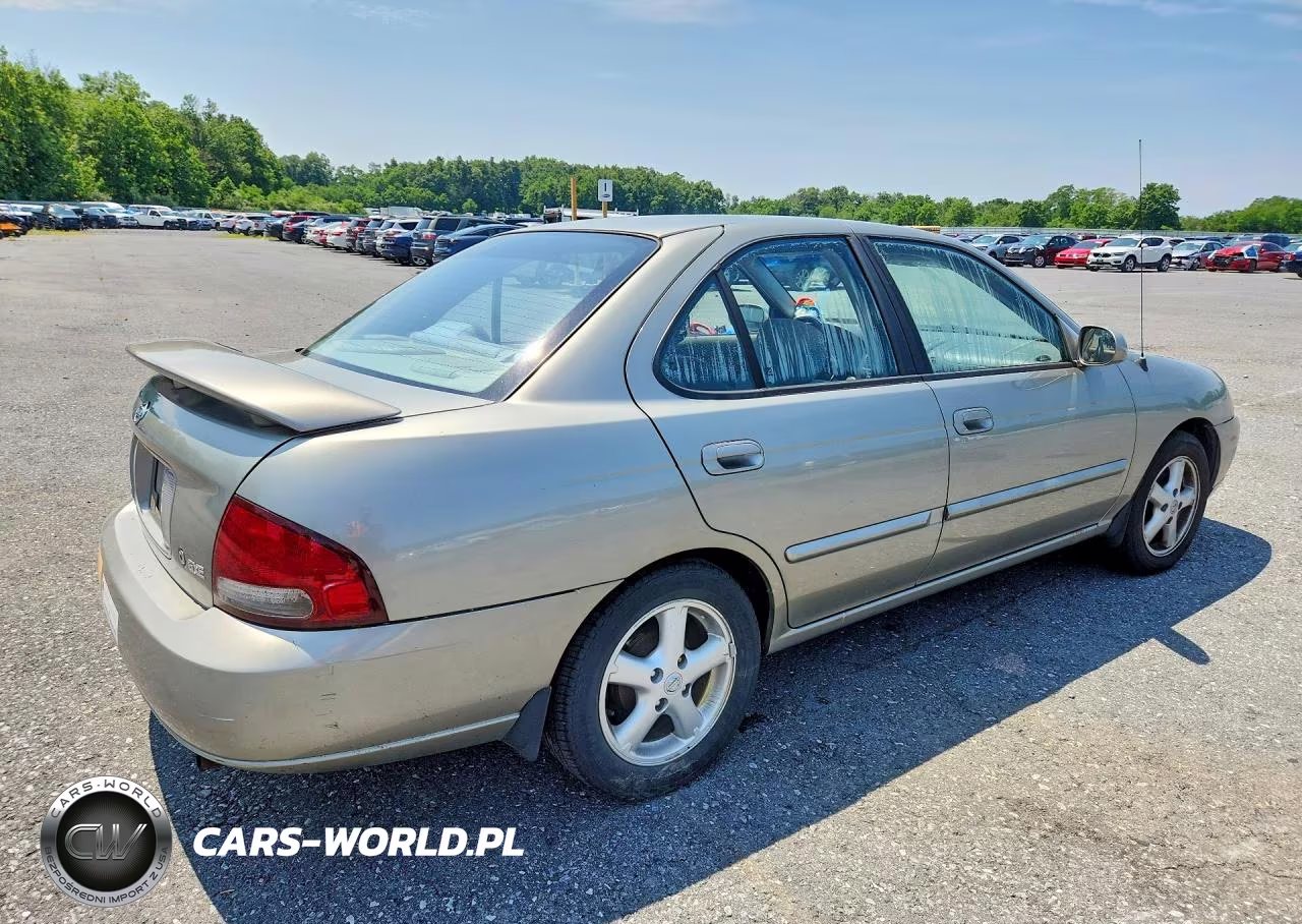 2002 Nissan Sentra Xe VIN:3N1CB51D62L648747 - 3