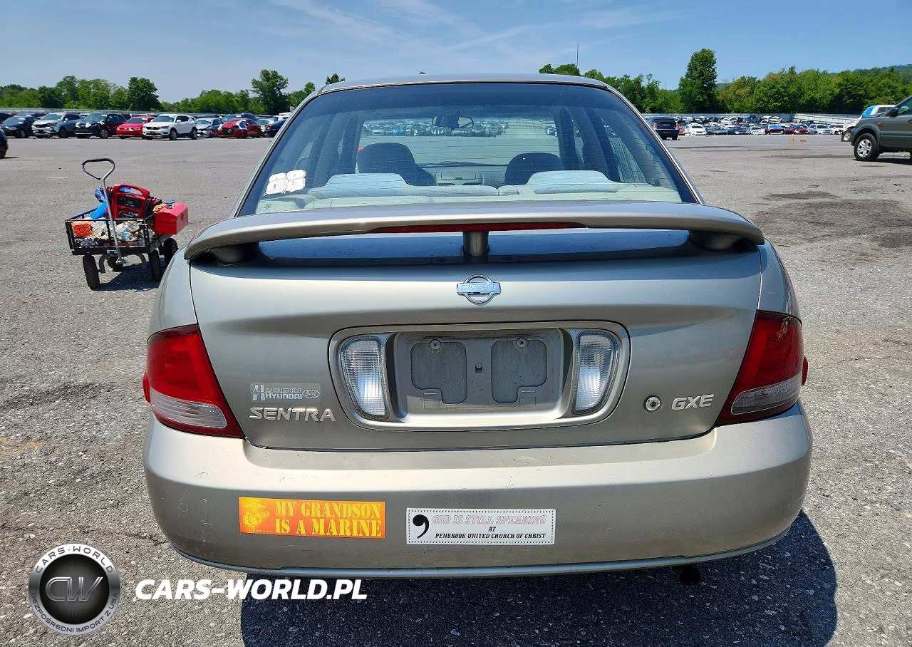 2002 Nissan Sentra Xe VIN:3N1CB51D62L648747 - 6