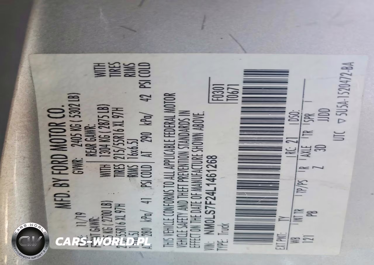 2020 Ford Transit Connect Xlt VIN:NM0LS7F24L1461268 - 13