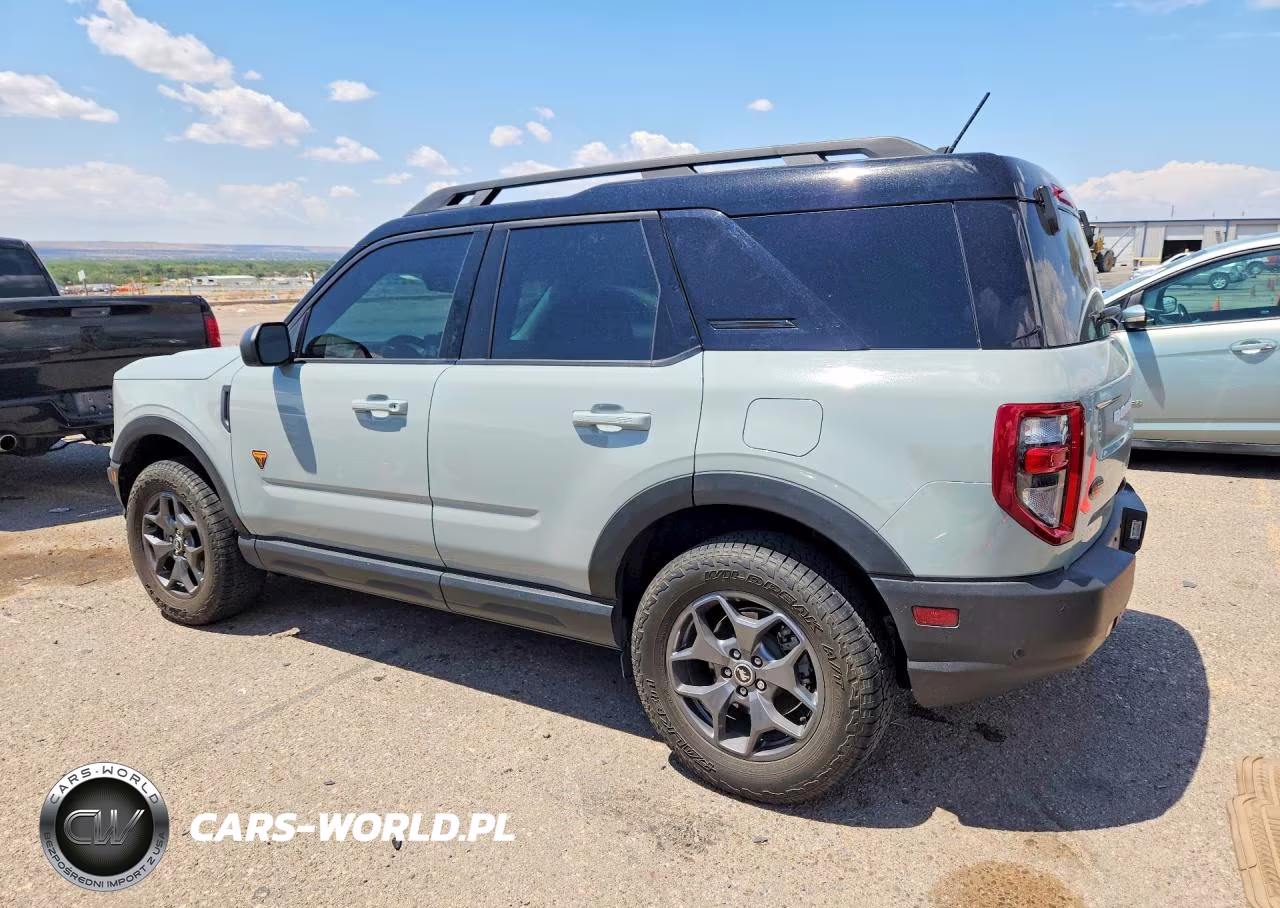 2023 Ford Bronco Sport Badlands VIN:3FMCR9D92PRD08907 - 2