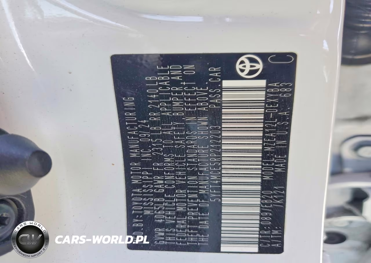2024 Toyota Corolla Xse VIN:5YFT4MCE5RP212203 - 13