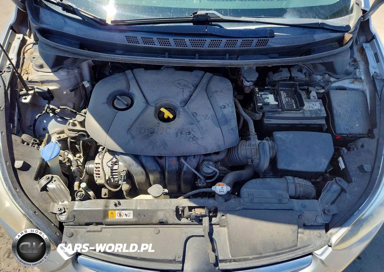 2014 Hyundai Elantra Se VIN:5NPDH4AEXEH526500 - 11