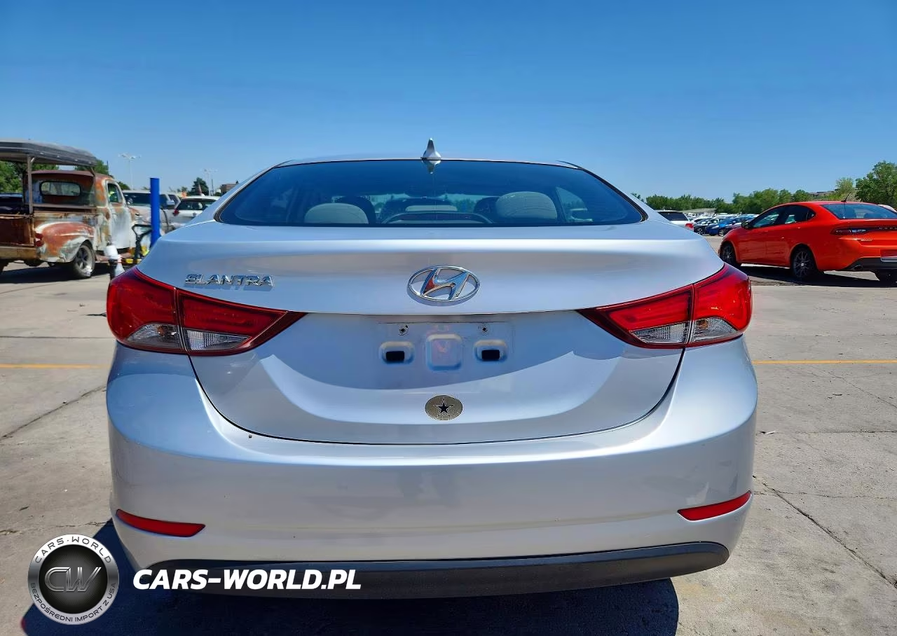 2014 Hyundai Elantra Se VIN:5NPDH4AEXEH526500 - 6