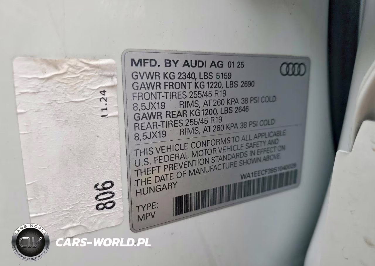 2025 Audi Q3 Premium Plus S Line 45 VIN:WA1EECF39S1040028 - 13