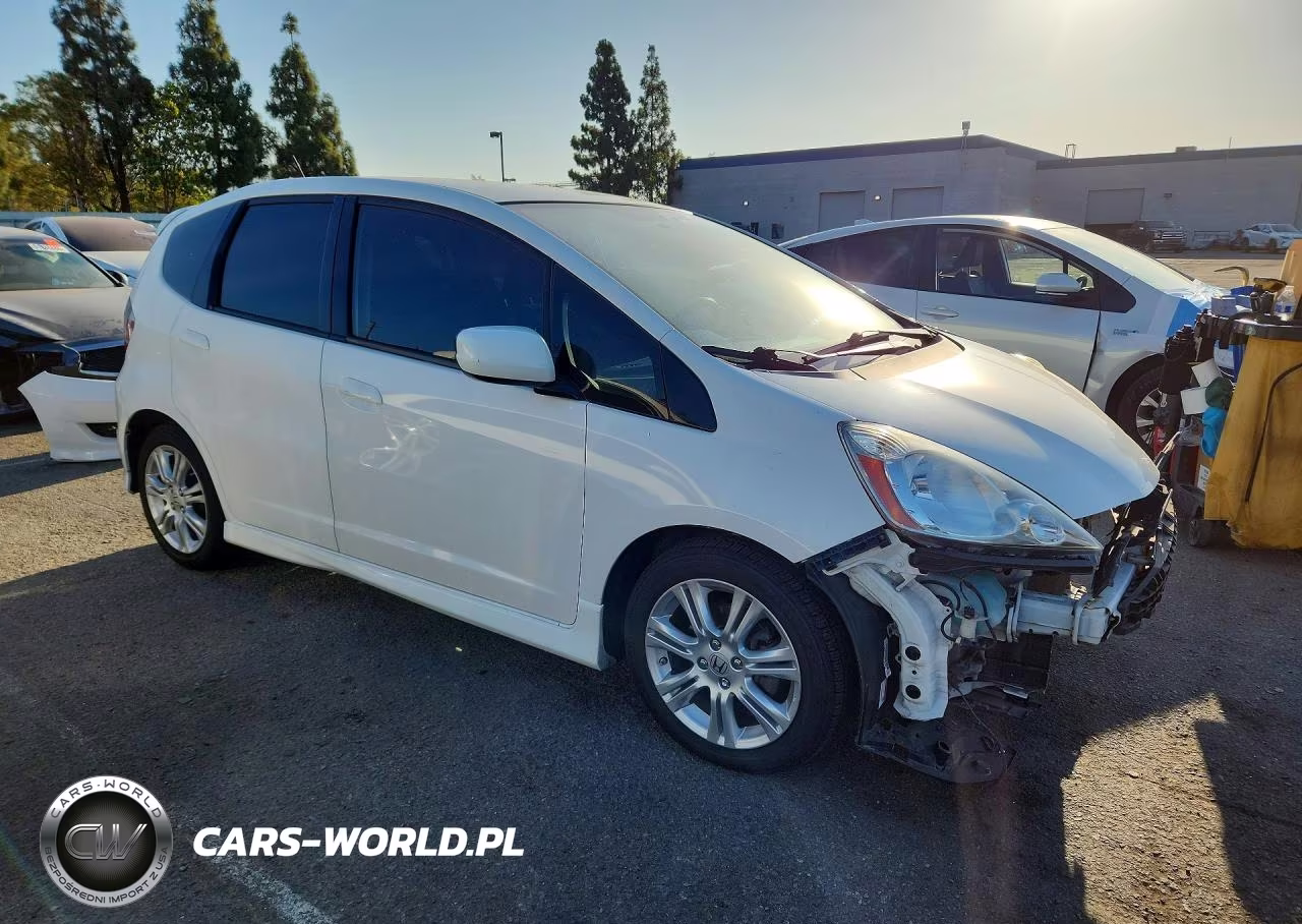 2010 Honda Fit Sport VIN:JHMGE8H41AC016745 - 4