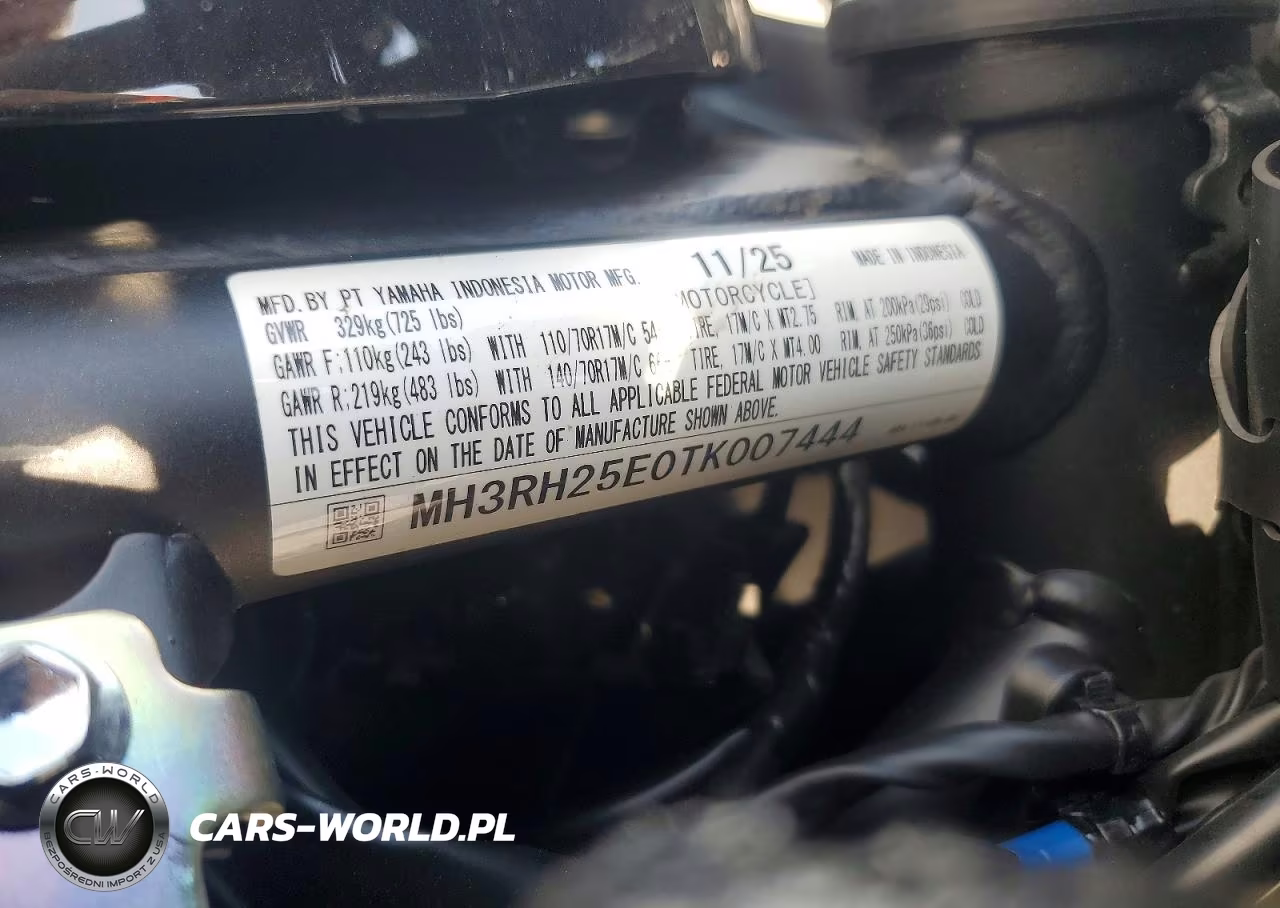 2026 Yamaha Yfz320 A VIN:MH3RH25E0TK007444 - 8