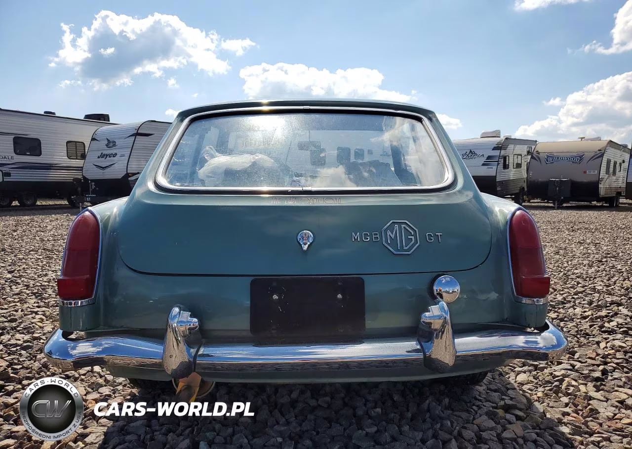 1967 Mg Mgb VIN:GHD3L92052 - 6