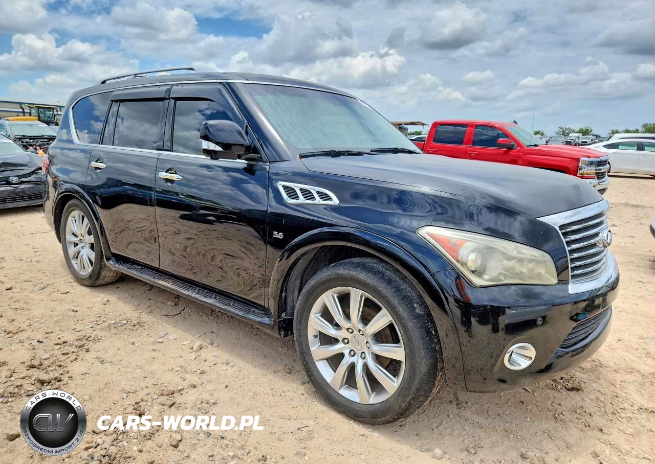 2014 Infiniti Qx80 Base VIN:JN8AZ2NE1E9063562 - 4