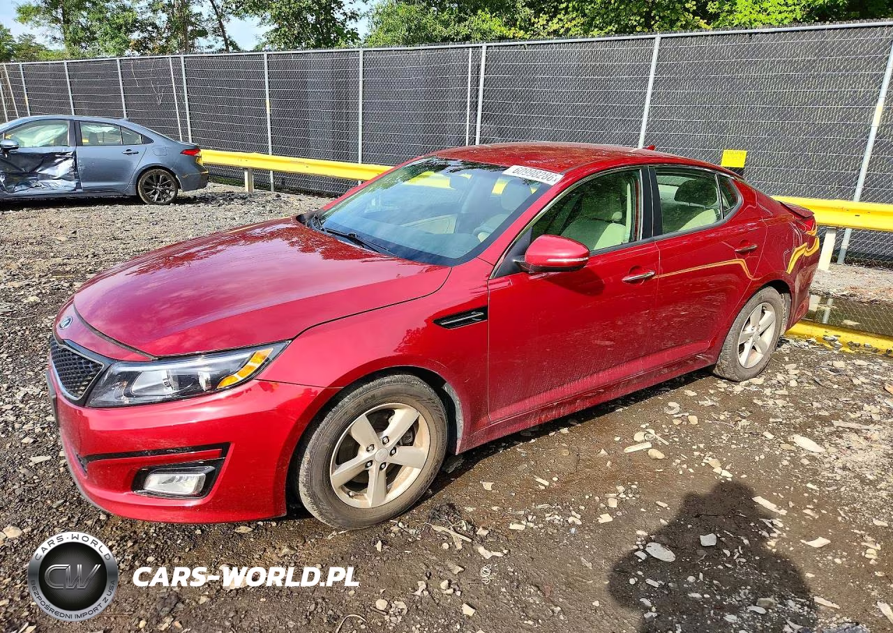 2015 Kia Optima Lx VIN:5XXGM4A71FG505493 - 1