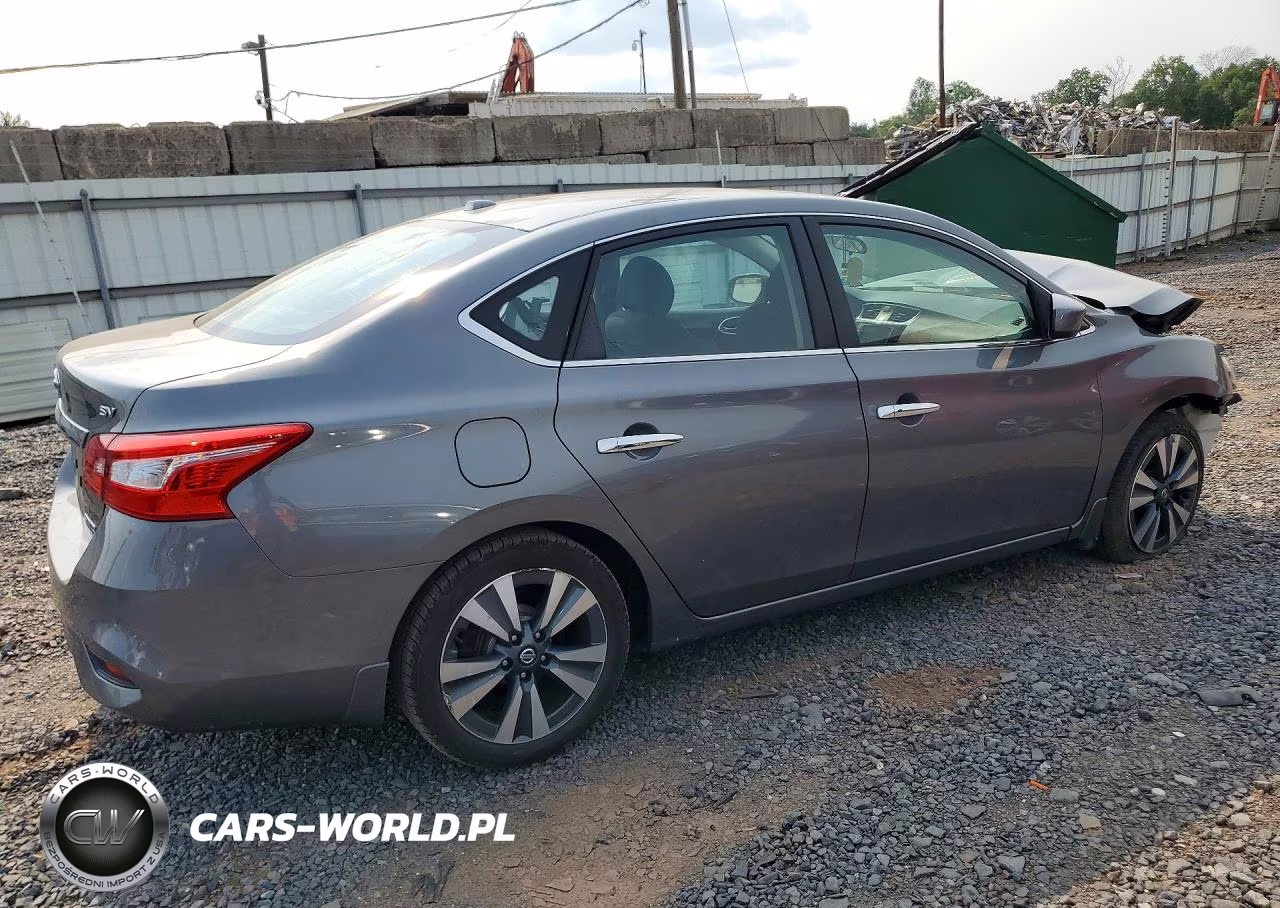 2019 Nissan Sentra Sv VIN:3N1AB7AP9KY225502 - 3