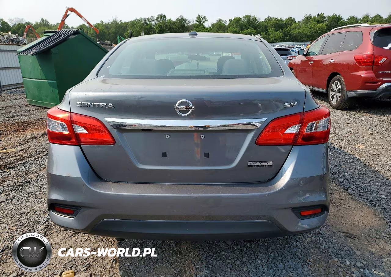 2019 Nissan Sentra Sv VIN:3N1AB7AP9KY225502 - 6