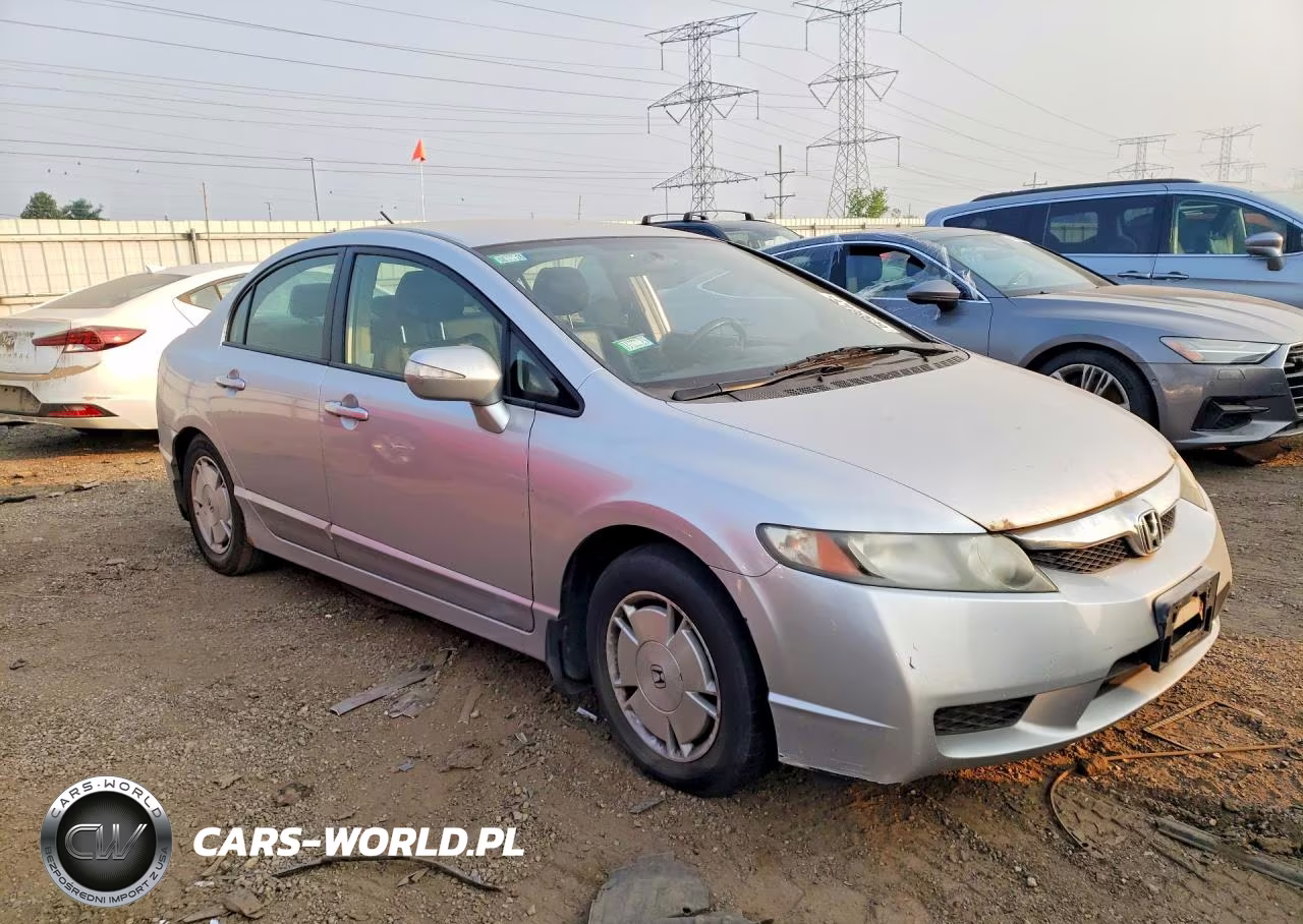 2010 Honda Civic Hybrid VIN:JHMFA3F20AS006600 - 4