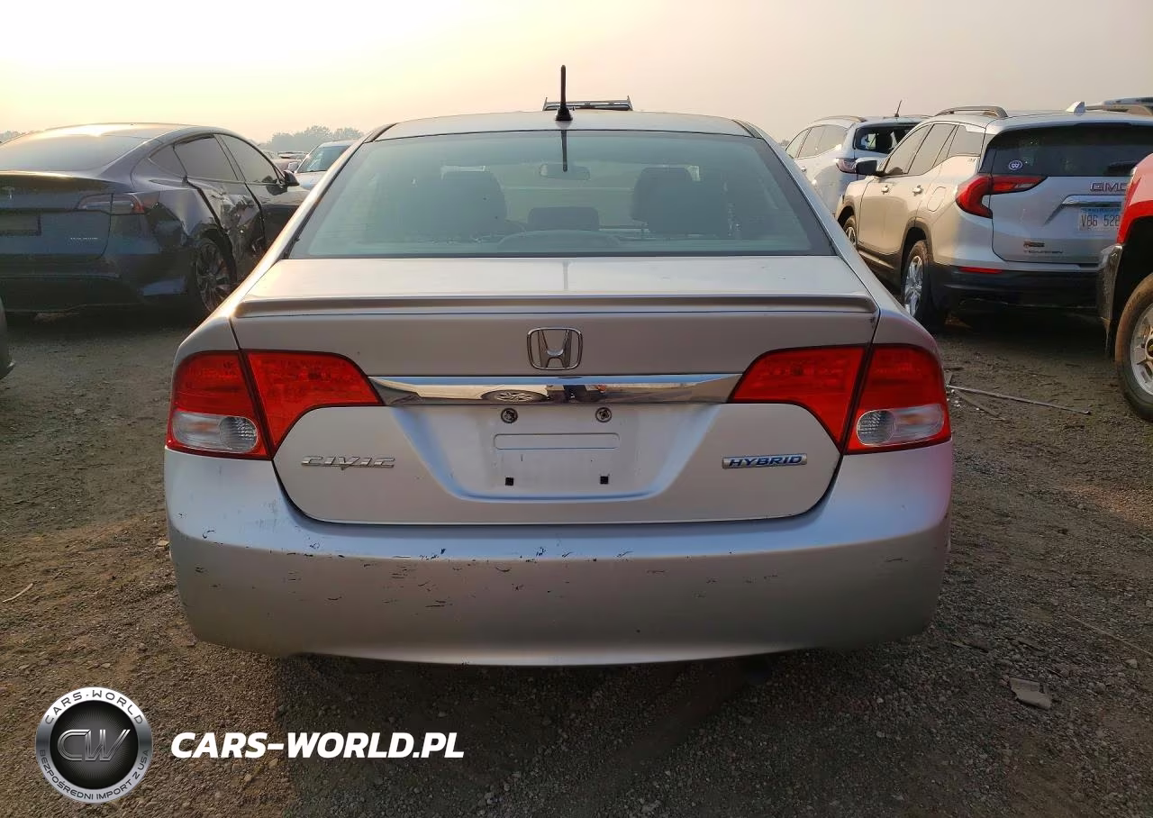 2010 Honda Civic Hybrid VIN:JHMFA3F20AS006600 - 6