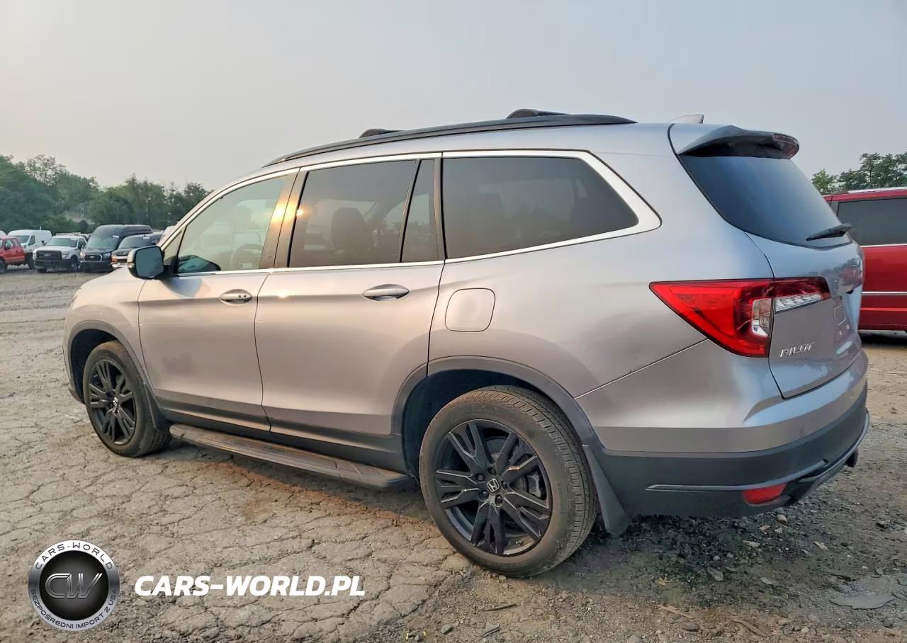 2021 Honda Pilot Se VIN:5FNYF6H24MB020334 - 2