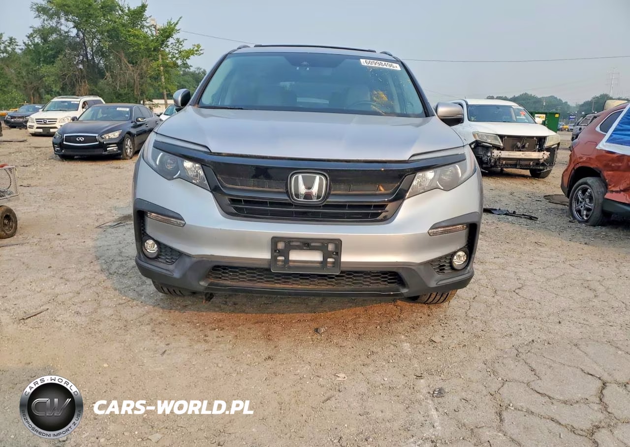 2021 Honda Pilot Se VIN:5FNYF6H24MB020334 - 5