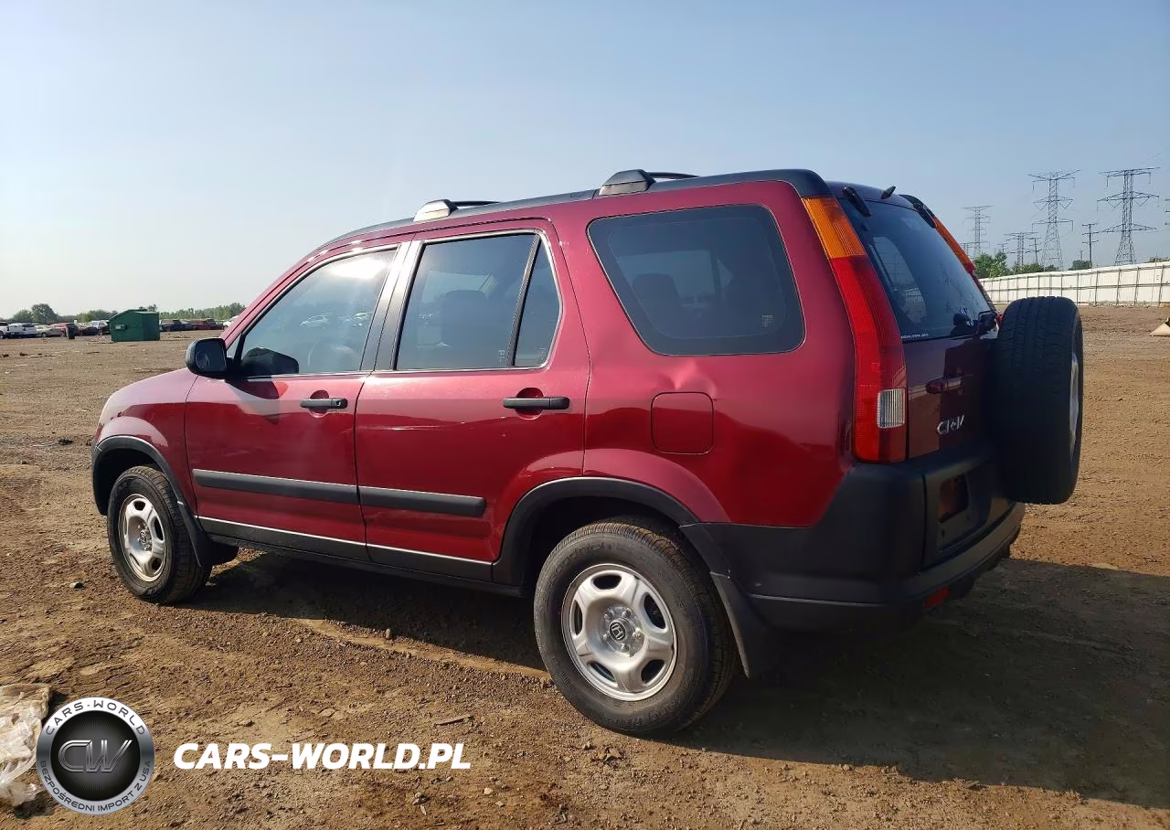 2002 Honda Cr-V Lx VIN:JHLRD78422C007497 - 2