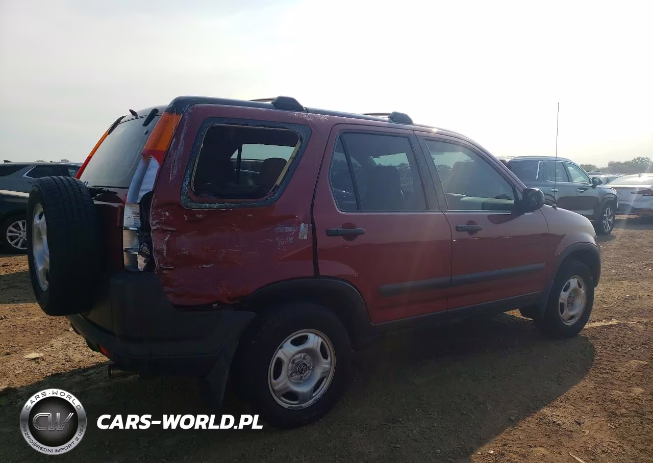 2002 Honda Cr-V Lx VIN:JHLRD78422C007497 - 3