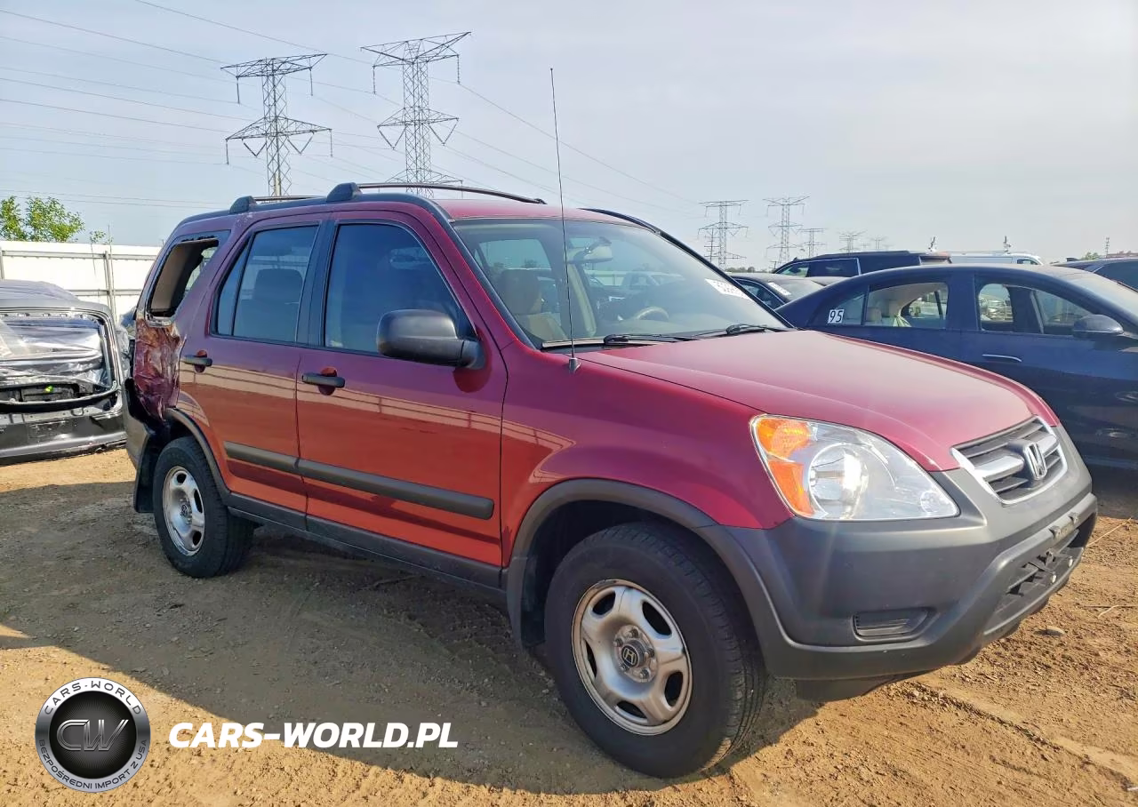 2002 Honda Cr-V Lx VIN:JHLRD78422C007497 - 4