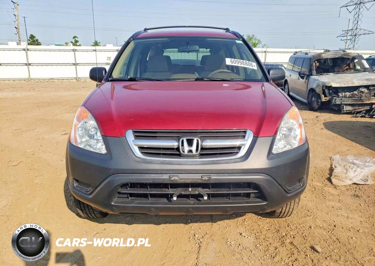 2002 Honda Cr-V Lx VIN:JHLRD78422C007497 - 5