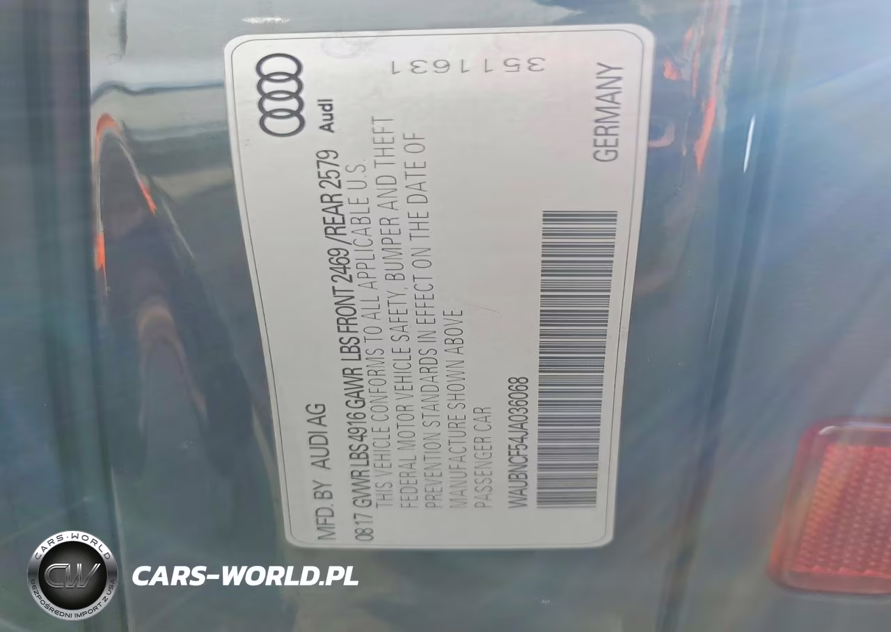 2018 Audi A5 Premium Plus VIN:WAUBNCF54JA036068 - 13
