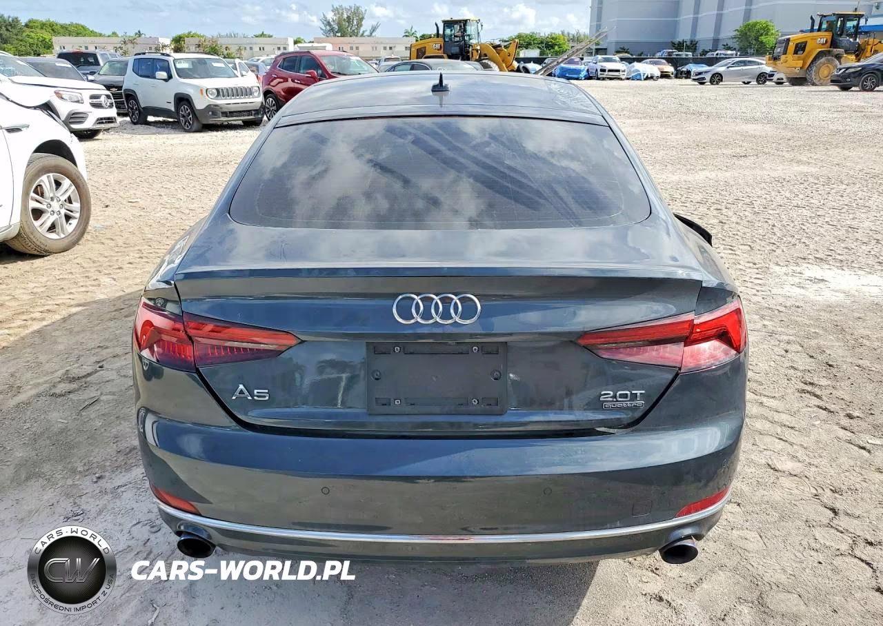 2018 Audi A5 Premium Plus VIN:WAUBNCF54JA036068 - 6