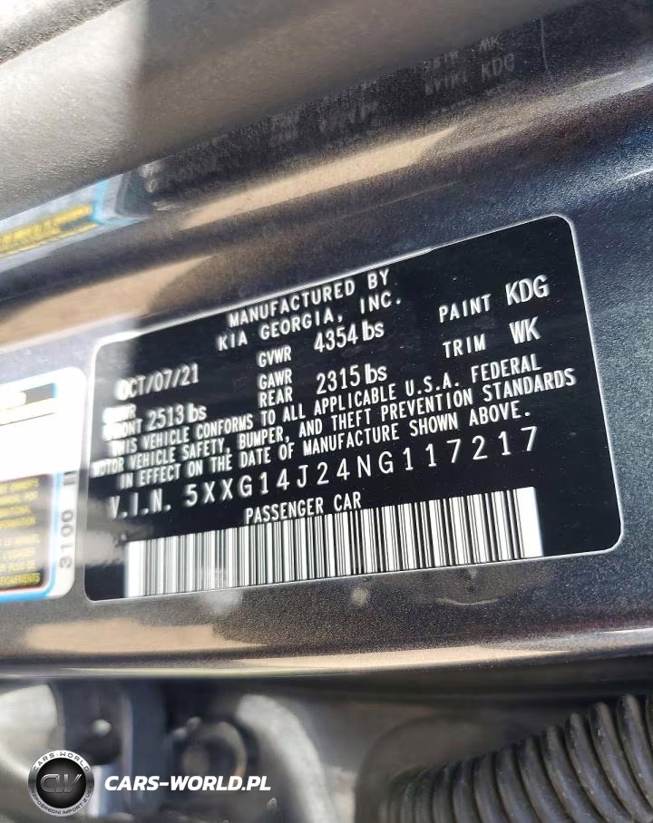 2022 Kia K5 Lxs VIN:5XXG14J24NG117217 - 13