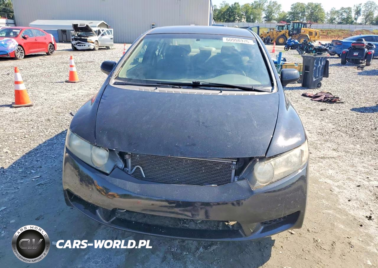 2009 Honda Civic Vp VIN:2HGFA16309H513189 - 5
