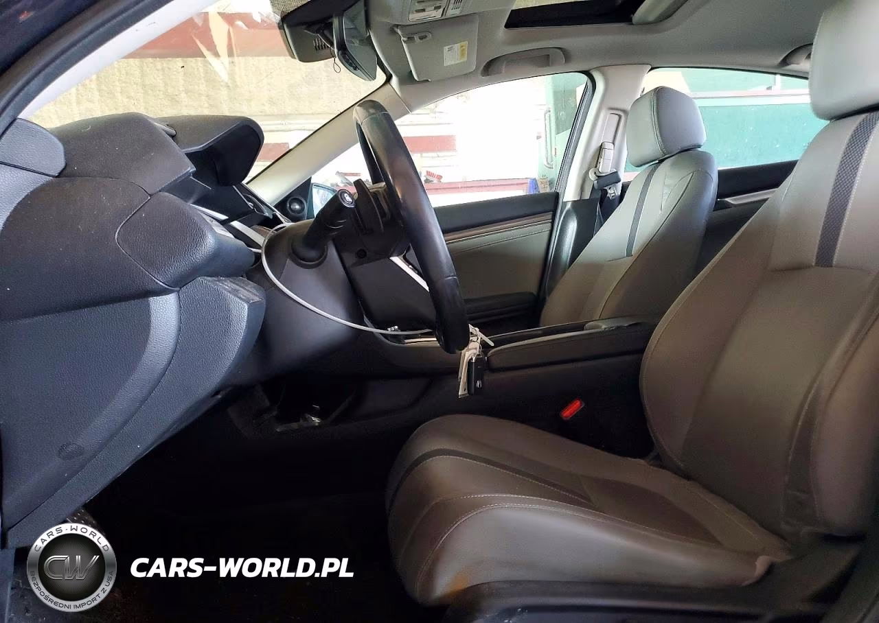 2021 Honda Civic Touring VIN:19XFC1F99ME002467 - 7