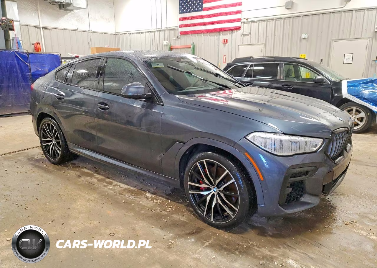 2022 BMW X6 M50I VIN:5UXCY8C06N9M36501 - 4